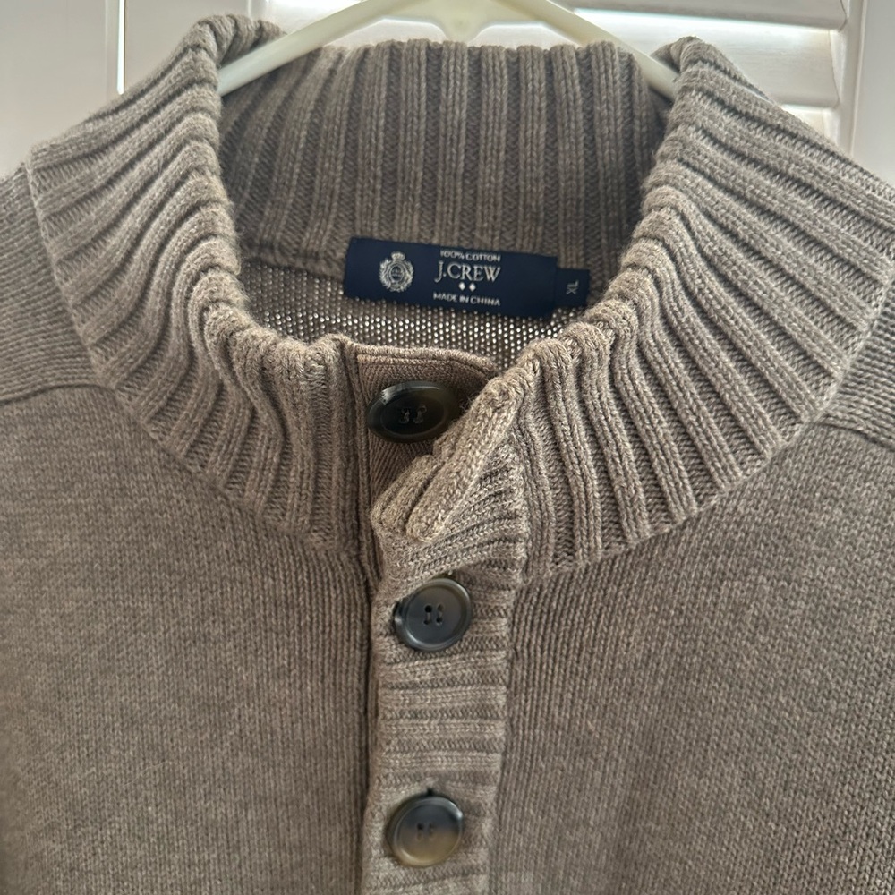 J. Crew Men's Gray Sweater